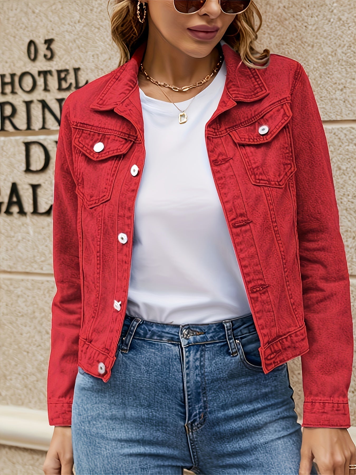 Stilig denimjakke