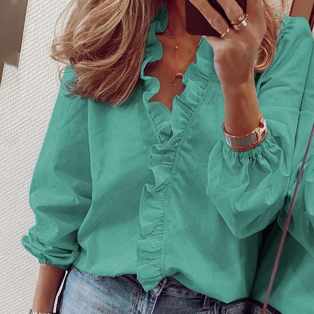 Elegant bluse for kvinner