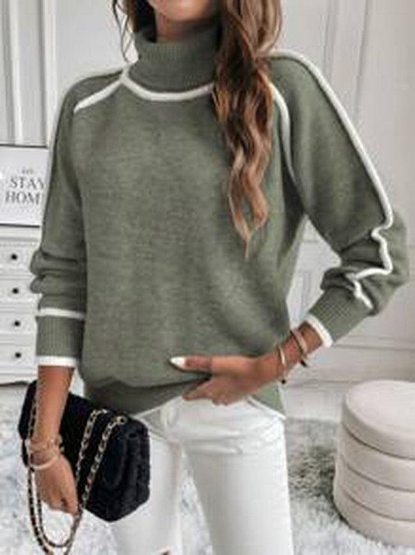 Olive��� | Grønn Komfortabel genser
