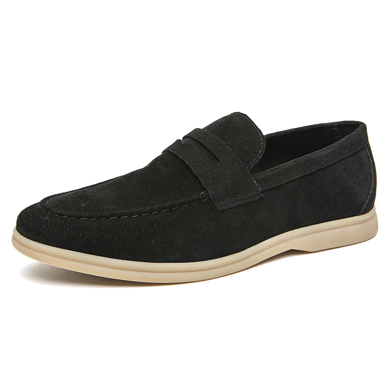 Formelle loafers i skinn for menn