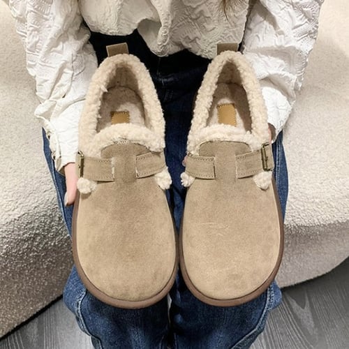 Myke slip-on flate sko med rund tå - Ergonomiske sko
