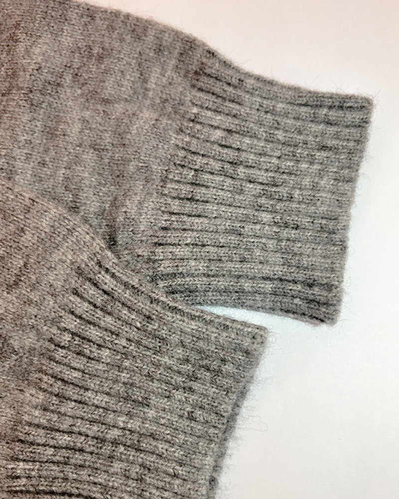 Stilig, løs, lang cardigan
