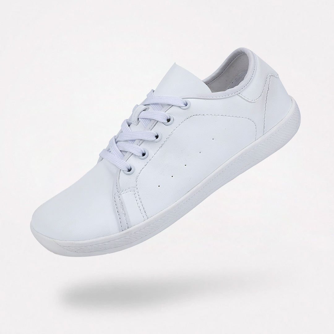 Herres bred barfot canvas joggesko - ergonomiske sko