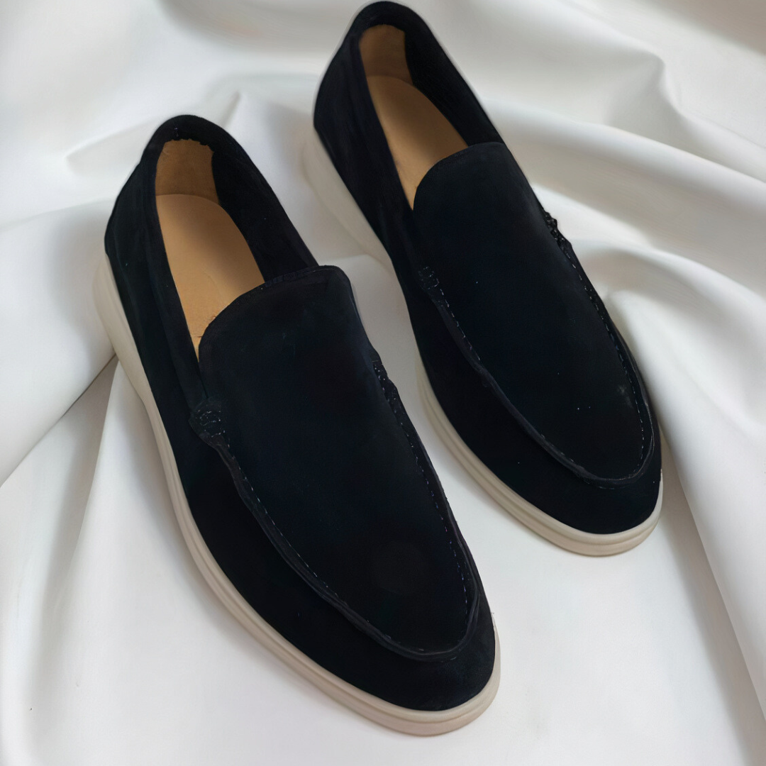 Førsteklasses loafers i skinn for menn