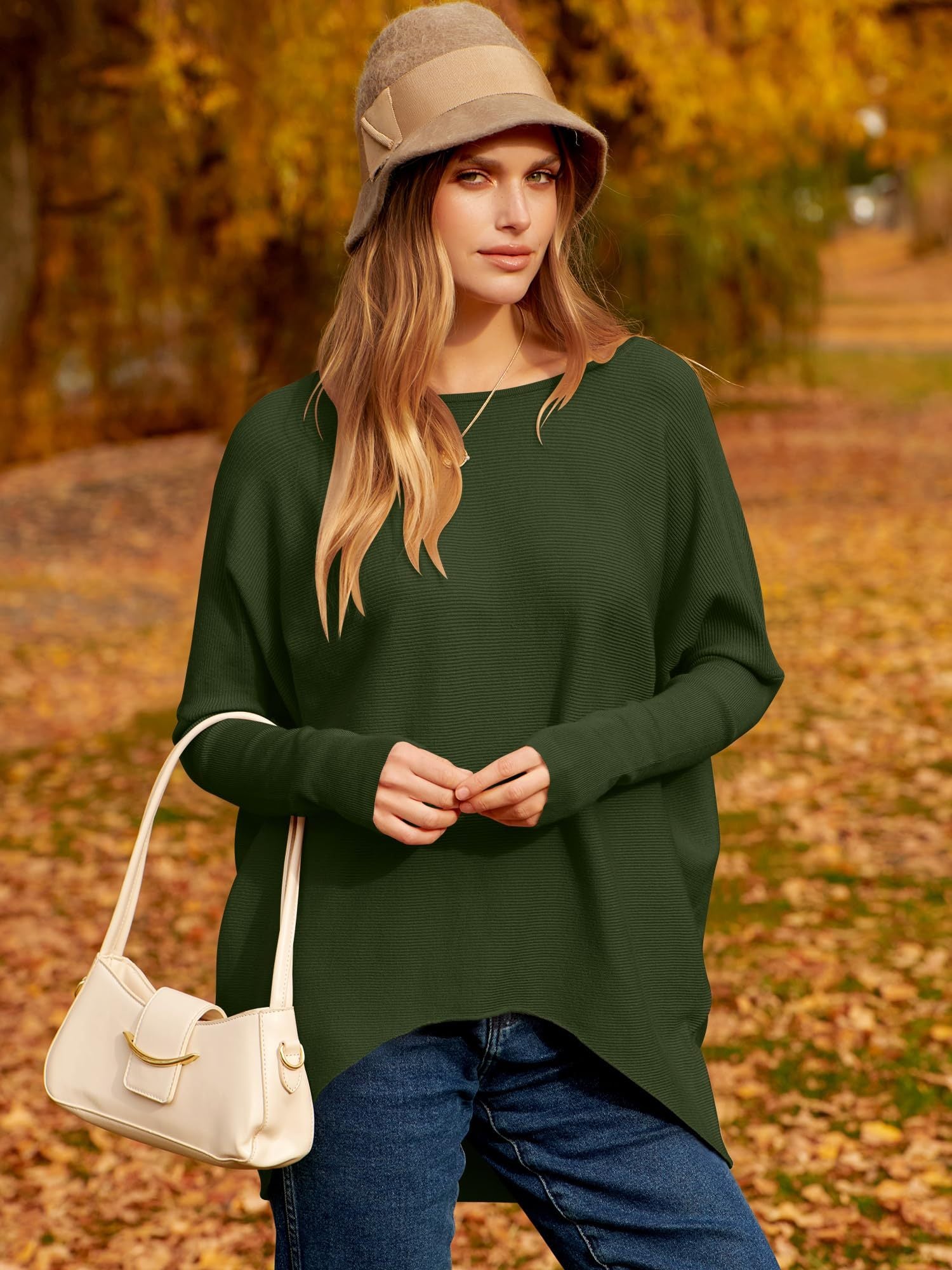 Giselleke | Comfy Large Strikket genser