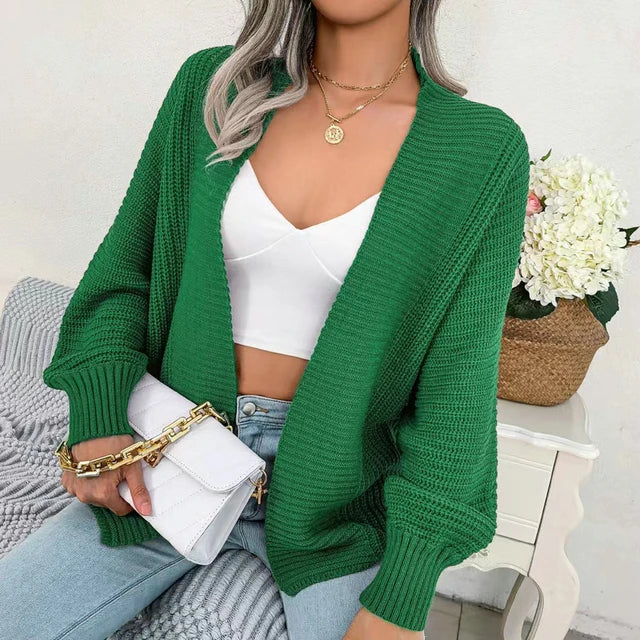 Langermet strikket cardigan