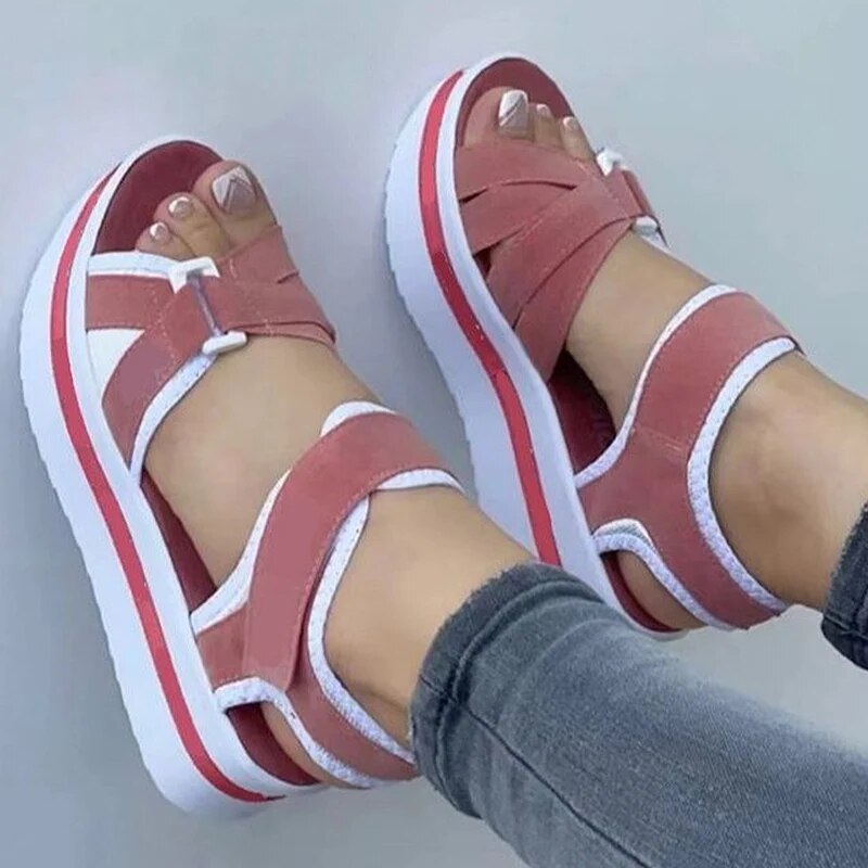 Flats-sandaler - ergonomiske sko
