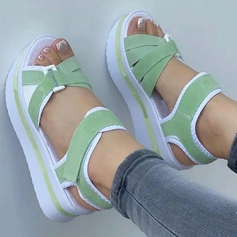 Flats-sandaler - ergonomiske sko