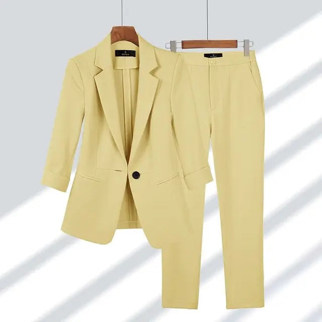 Elegant og luksuriøst blazersett