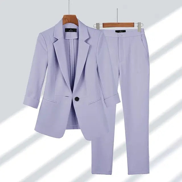 Elegant og luksuriøst blazersett