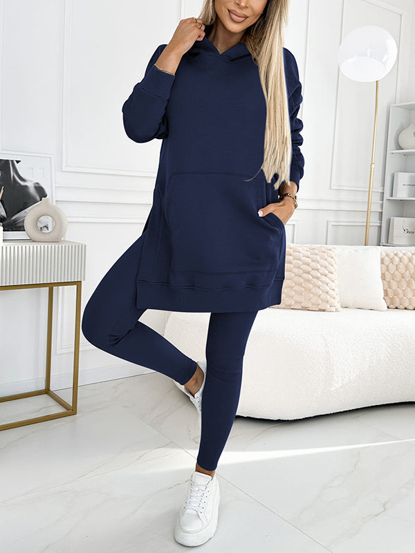 Nivienne | Elegant hettegenser og leggingsett