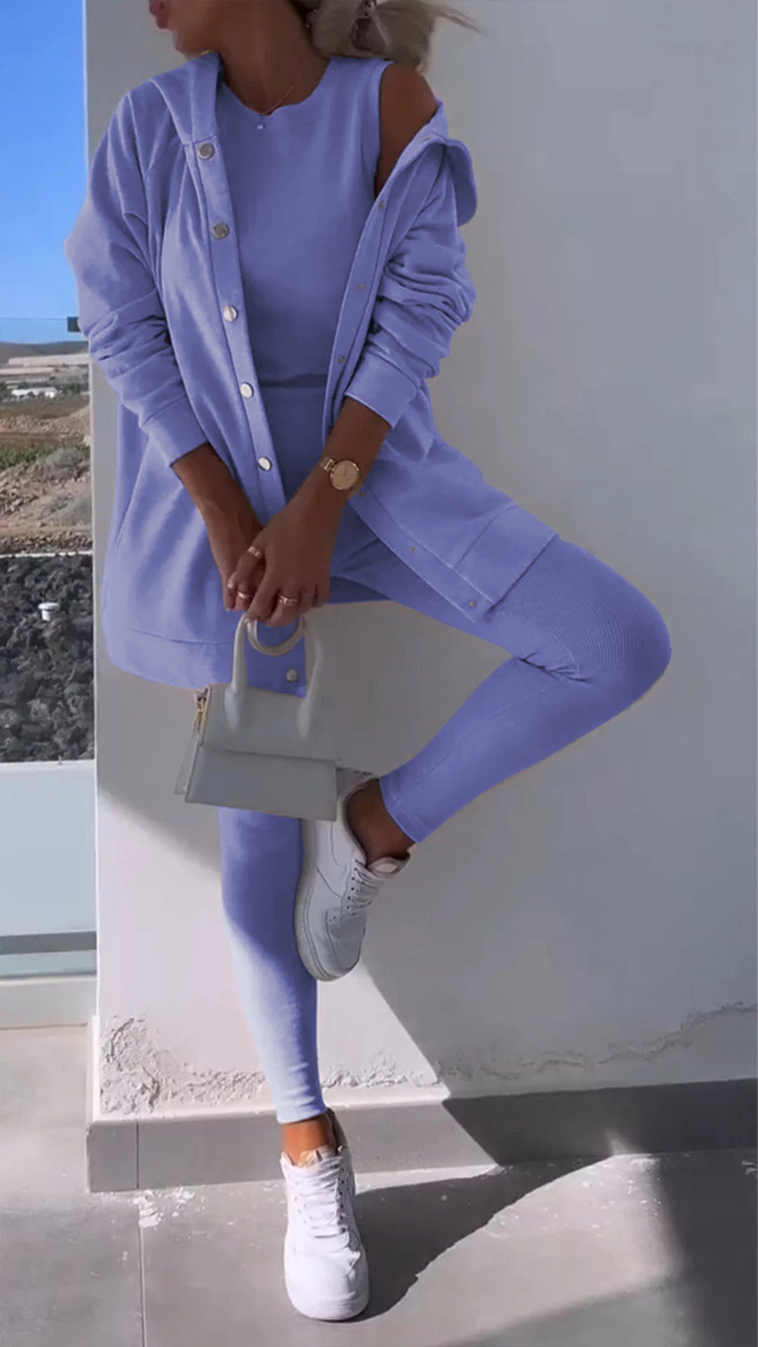 Pien | Elegant vest med hettegenser og hettegenser