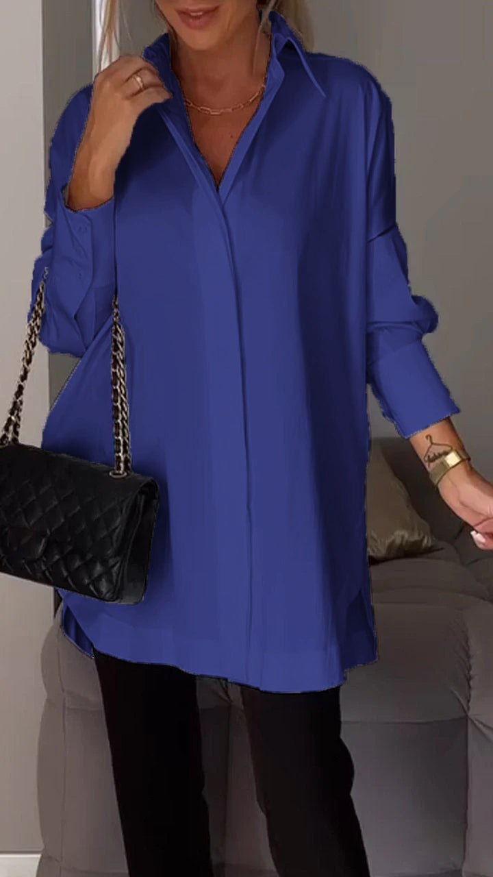 Juliana | Elegant skjorte med reversåpning