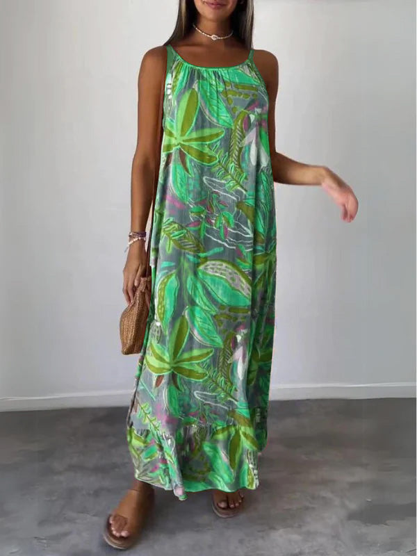 Merelina | Comfy Printed Long Dress