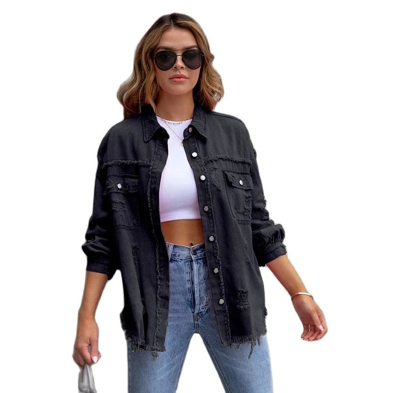 Lorrane denimjakke