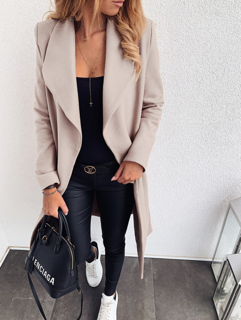 Kåpe dame beige