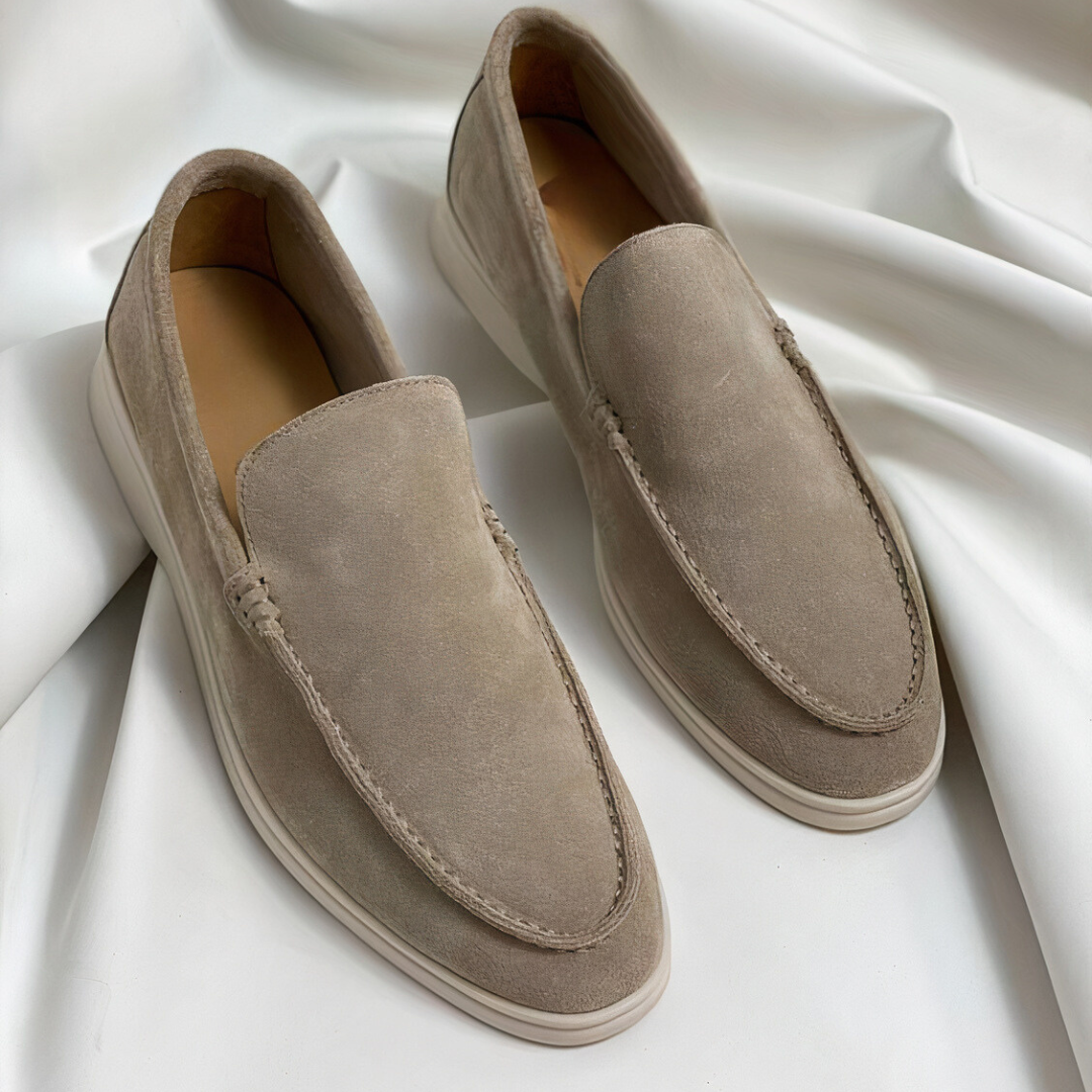 Førsteklasses loafers i skinn for menn