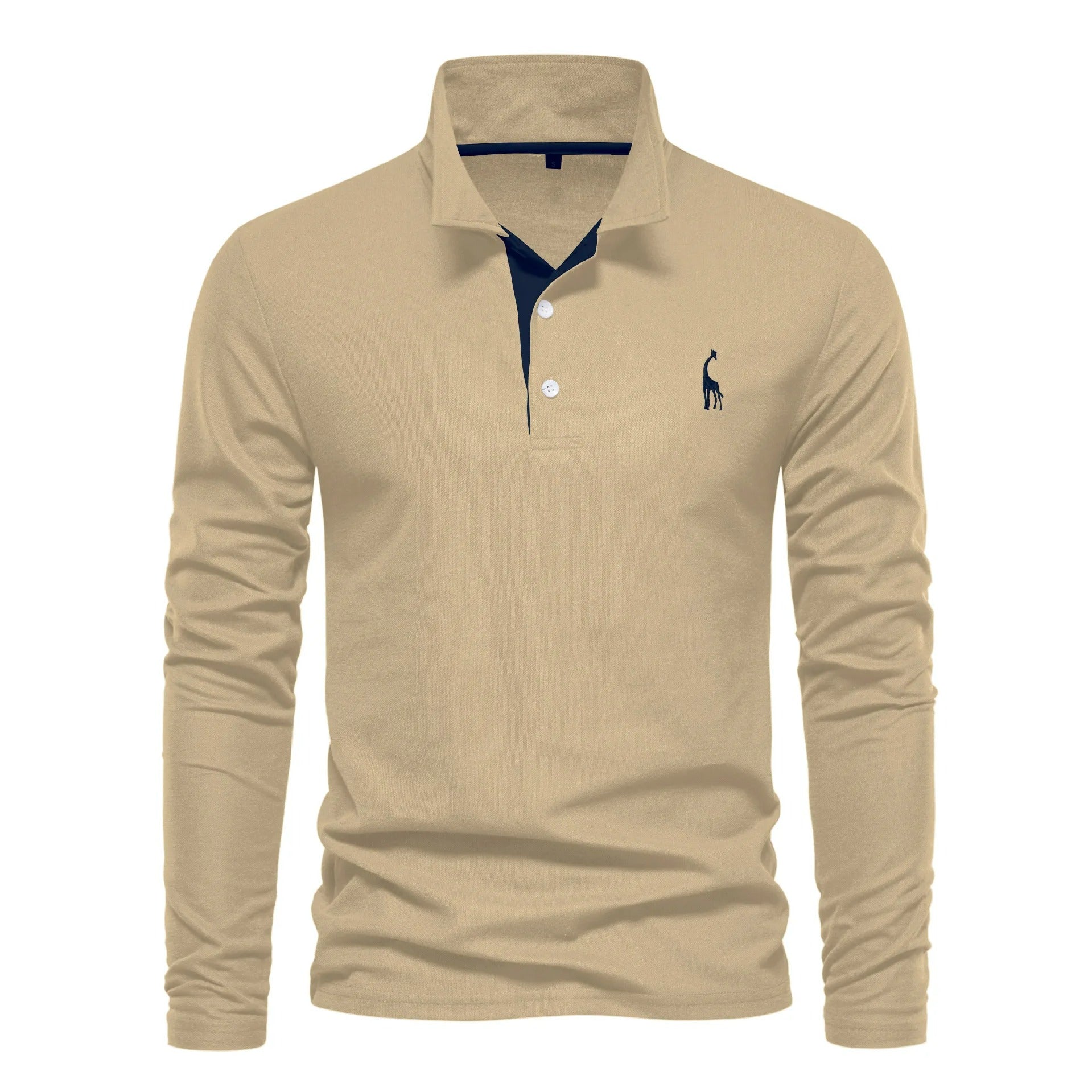 Langermede poloskjorter for menn