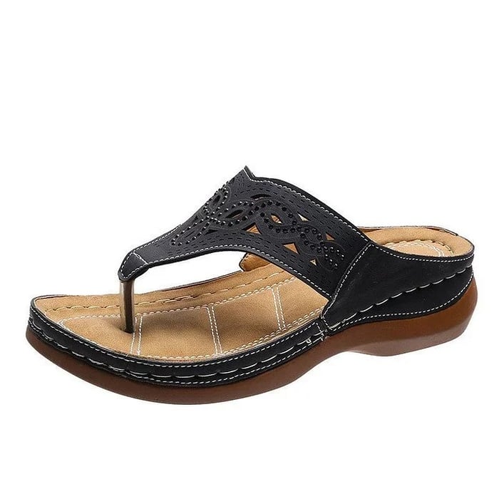 Myke bunn massasje flip-flops - ergonomiske sko
