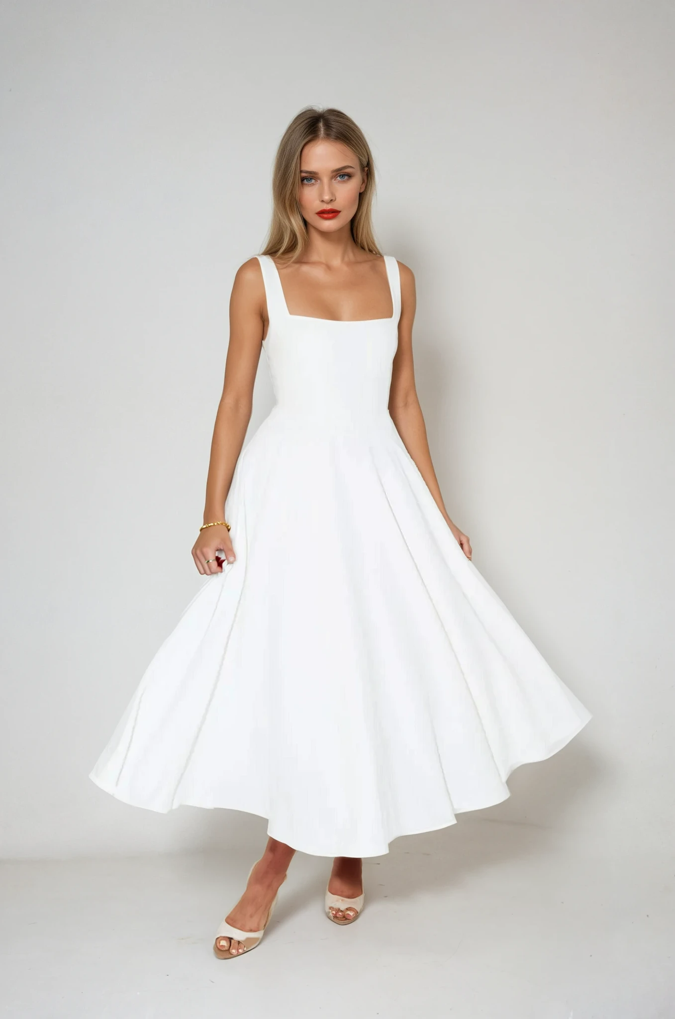 Celeste Charm Cocktail Midi Kjole