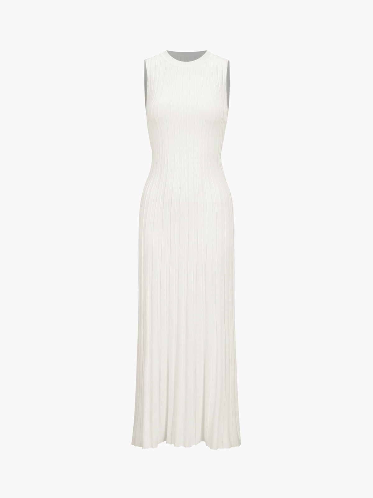 Elegant hvit kjole