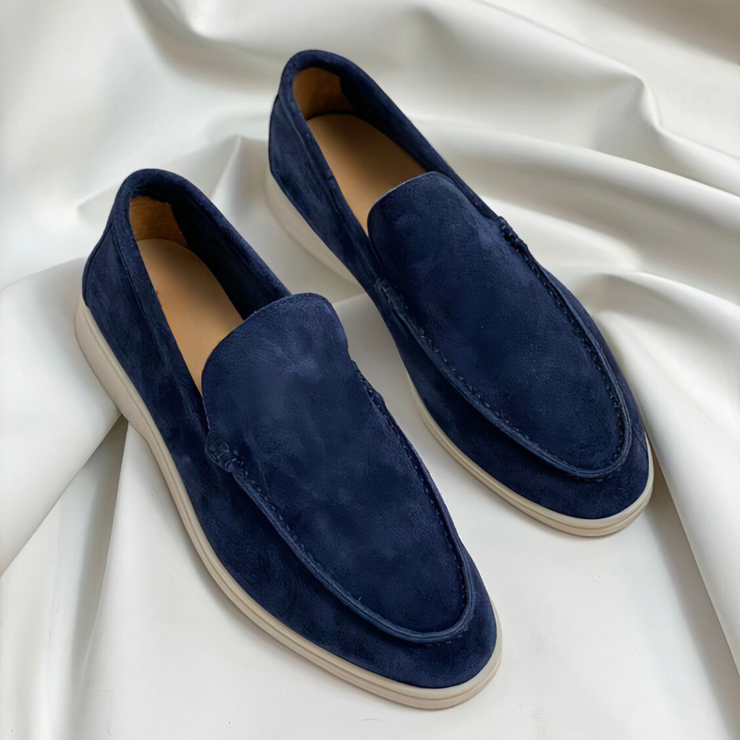 Førsteklasses loafers i skinn for menn