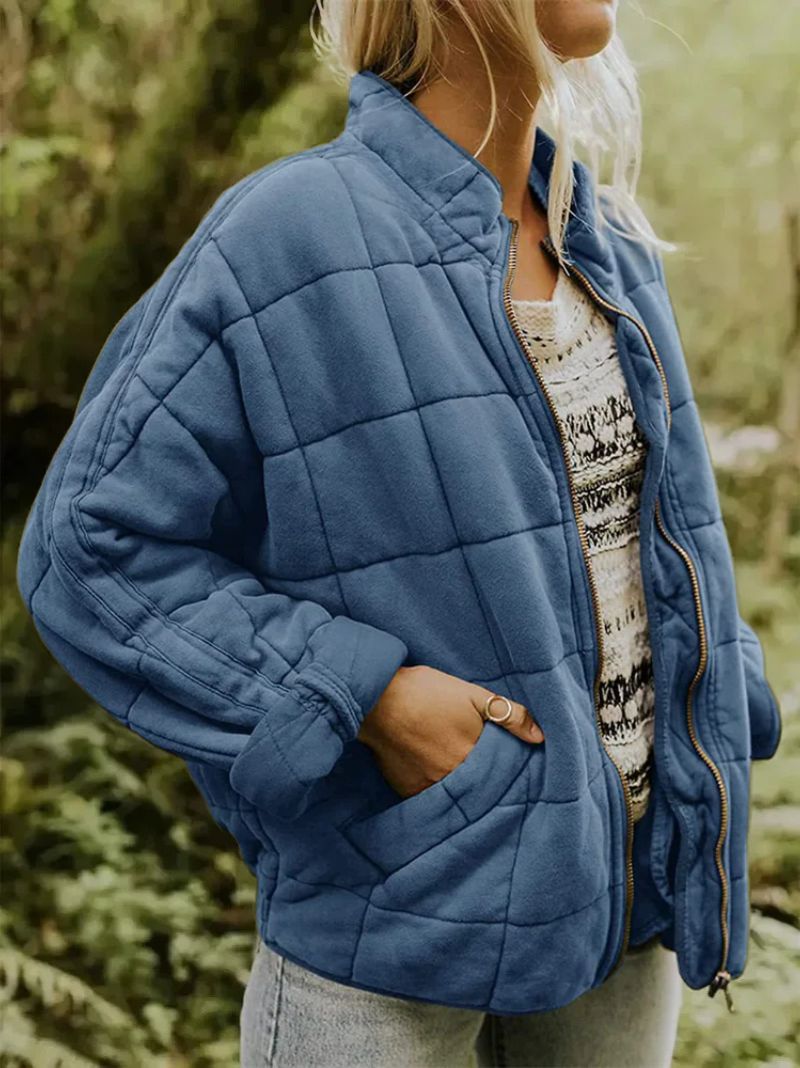 Klaerigo | Elegant oversized fôret jakke