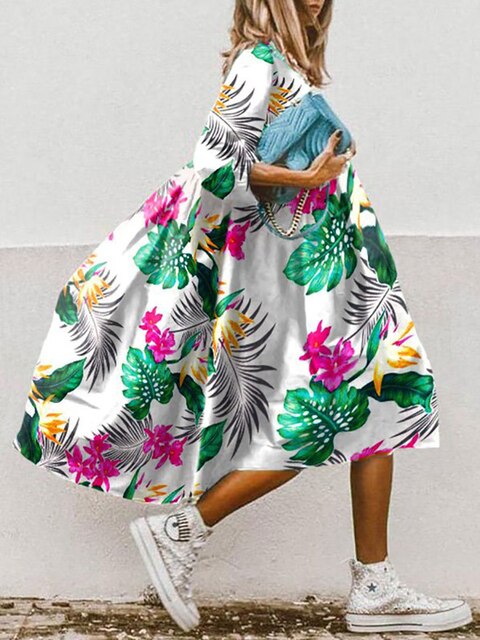 Elegant og moderne sommerkjole