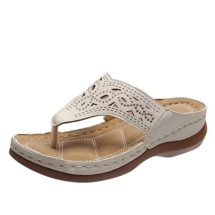 Myke bunn massasje flip-flops - ergonomiske sko