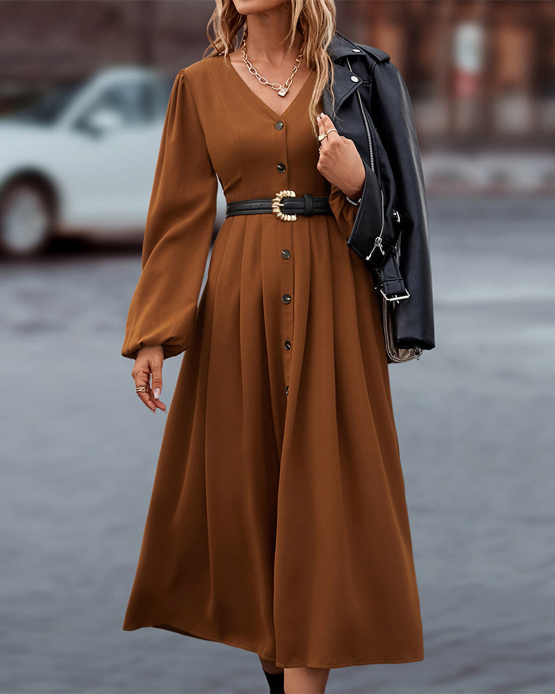 Elegant høstkjole