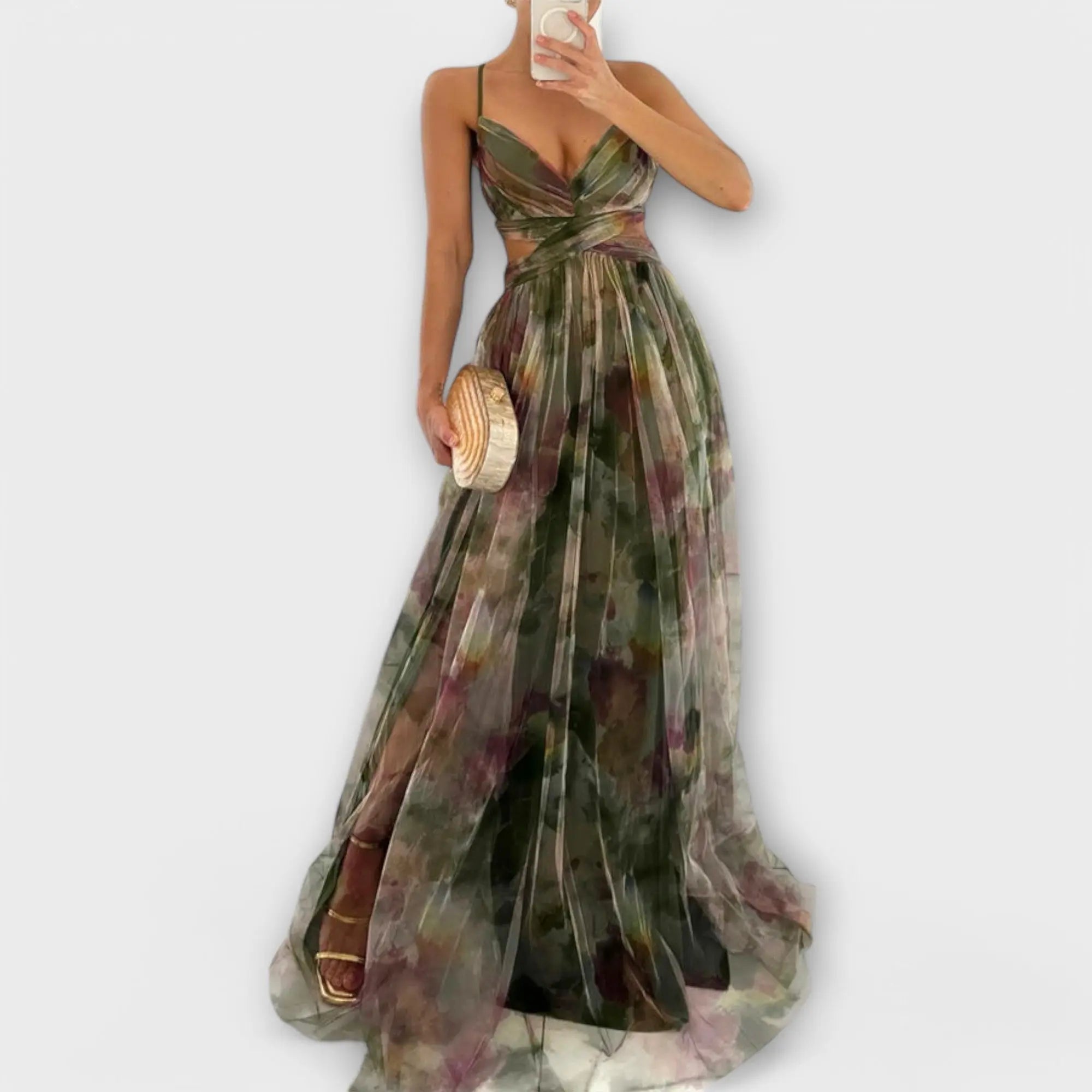 Mariselle | Maxikjole i mesh