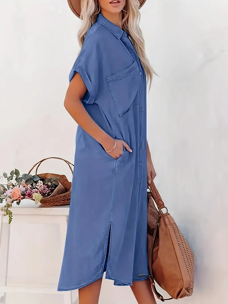 Zara | Stilig skjortekjole