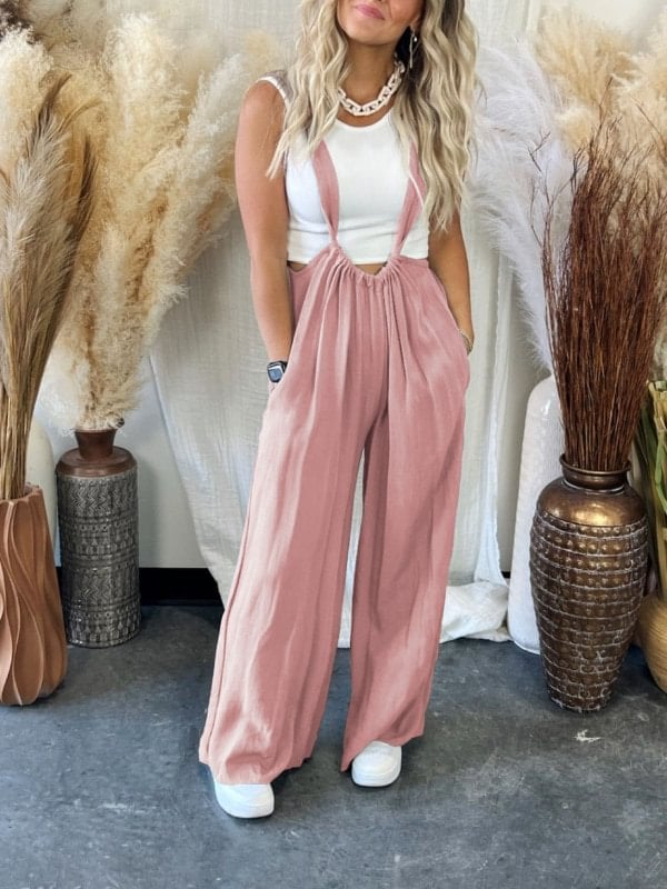 Myk, løs, ensfarget Dream Jumpsuit