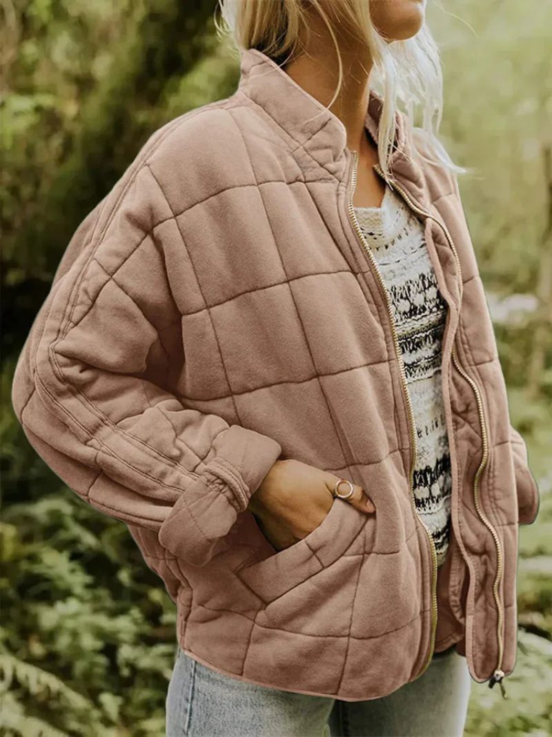 Klaerigo | Elegant oversized fôret jakke
