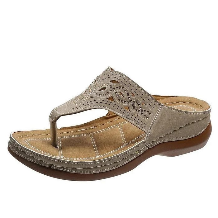 Myke bunn massasje flip-flops - ergonomiske sko