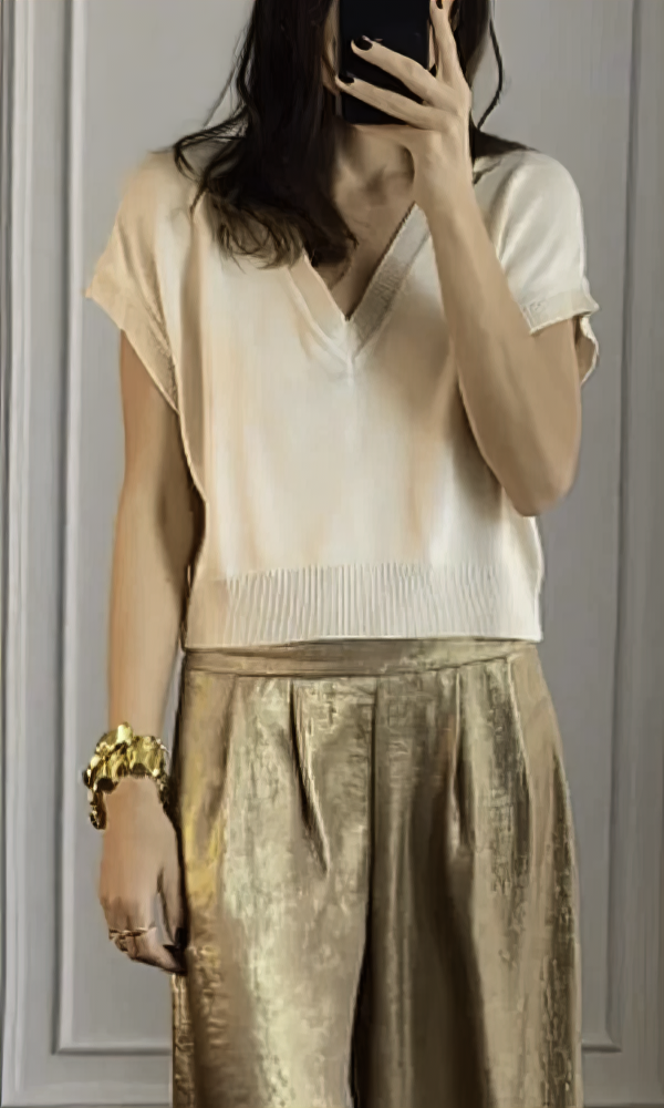 Maelynn | Elegant sett med topp og bukse