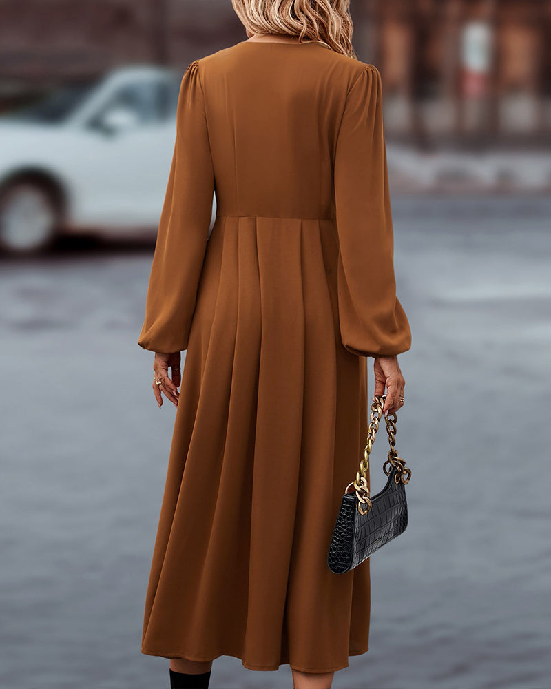 Elegant høstkjole