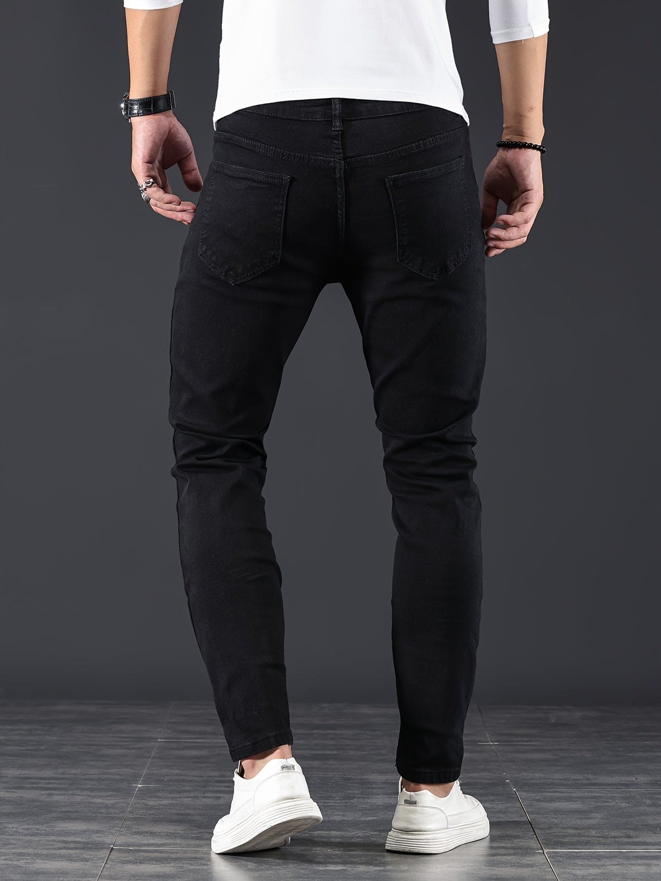 Jeans i denim for menn