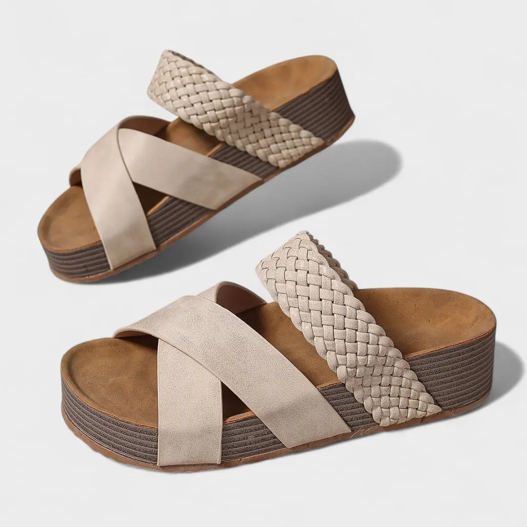 Delphine | Ortopediske skinnsandaler