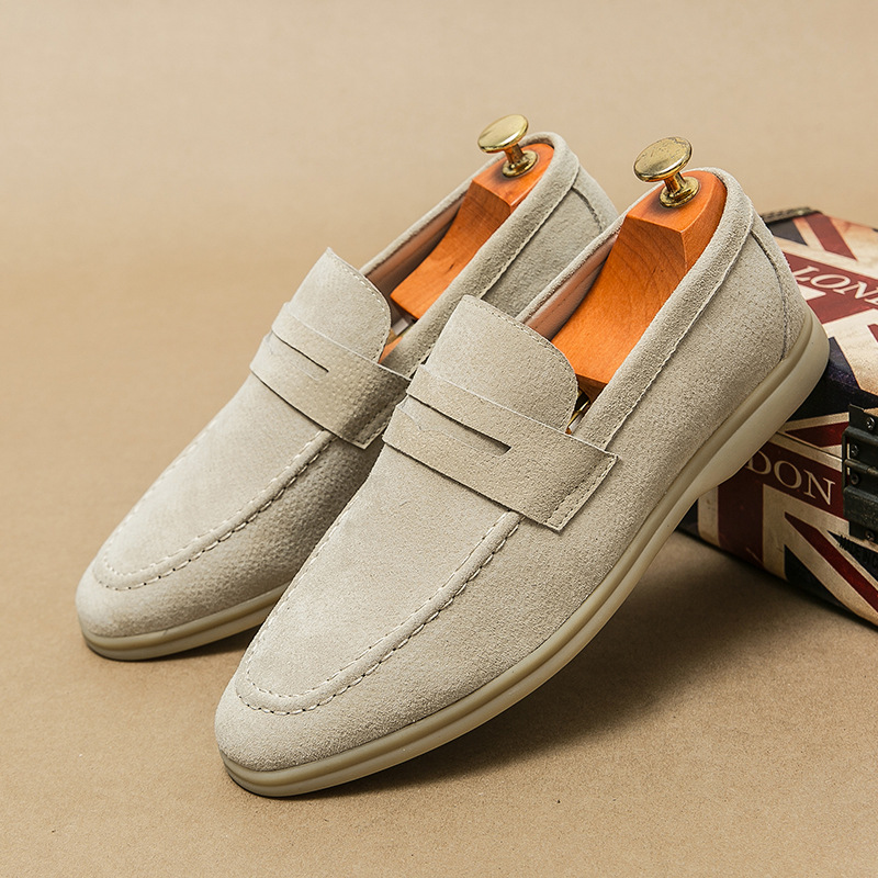 Formelle loafers i skinn for menn