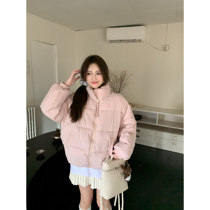 Boblejakke dame rosa