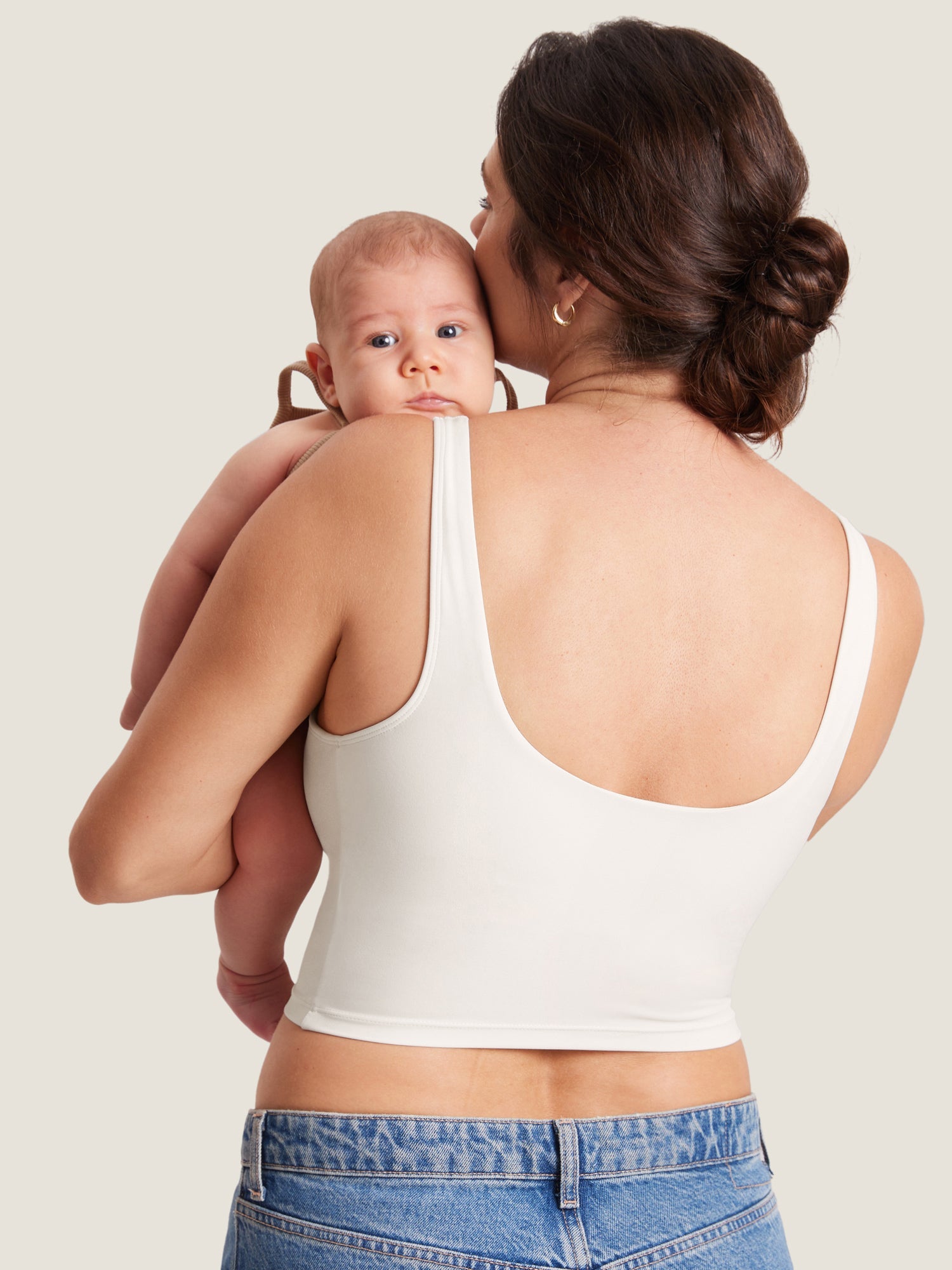 Ammetopp i croptop-modell – Natrelax® ammesinglet med innlegg