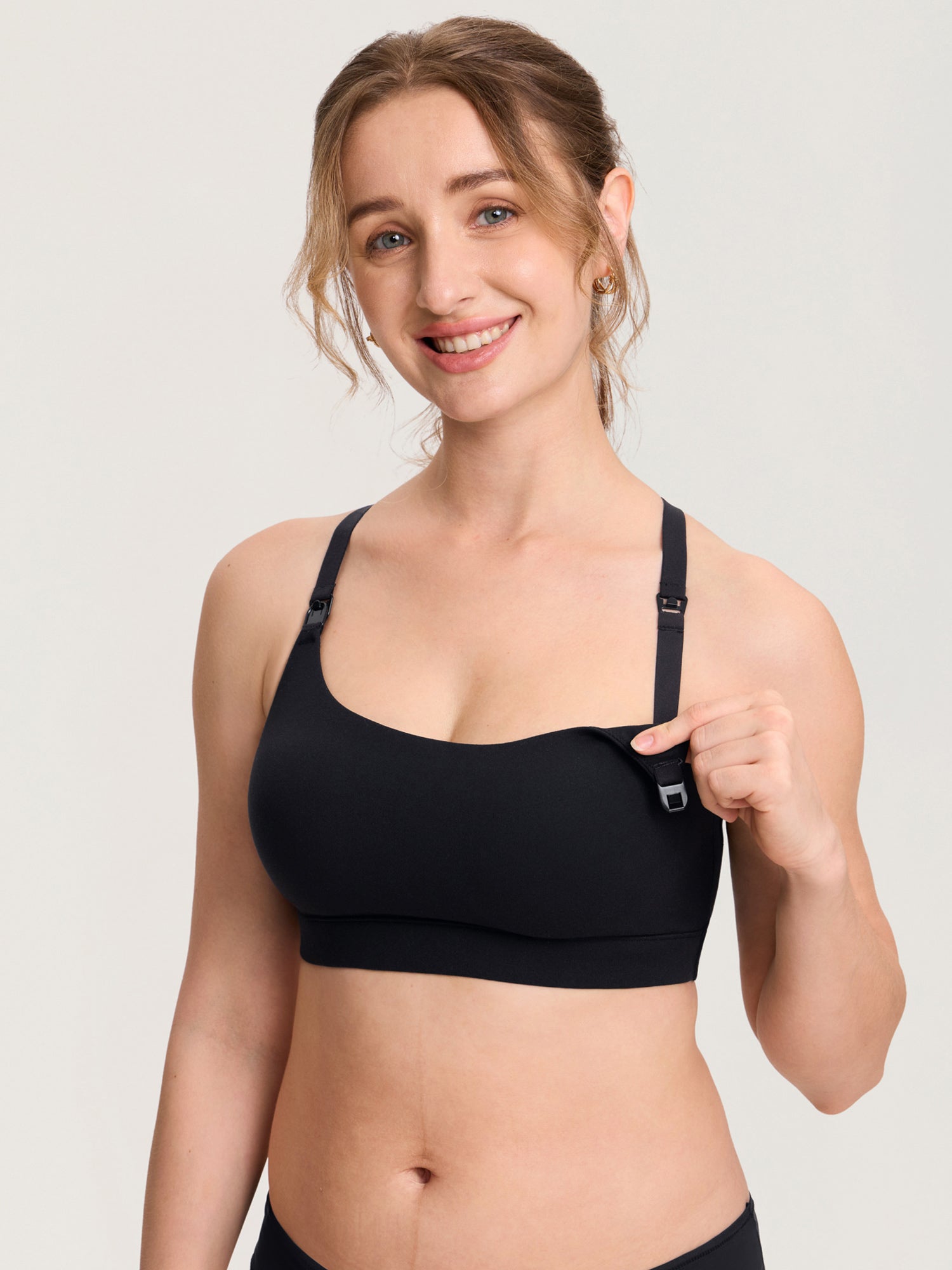 Ammebh med justerbar Y-rygg – Natrelax® ammebralette uten bøyle