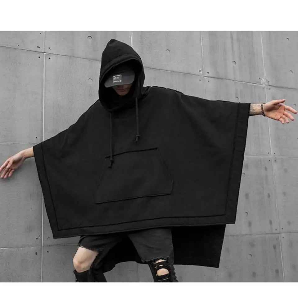 Overdimensjonert streetwear-hoodie
