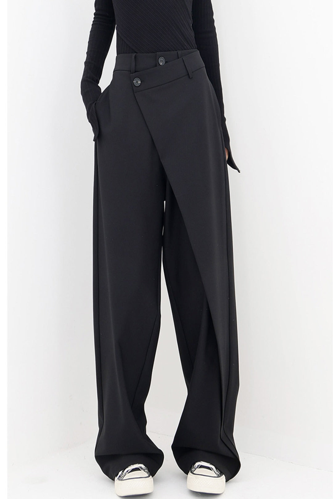ASYMMETRISKE BAGGY BUKSER
