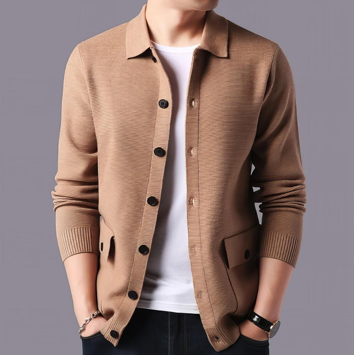 Genser cardigan for menn