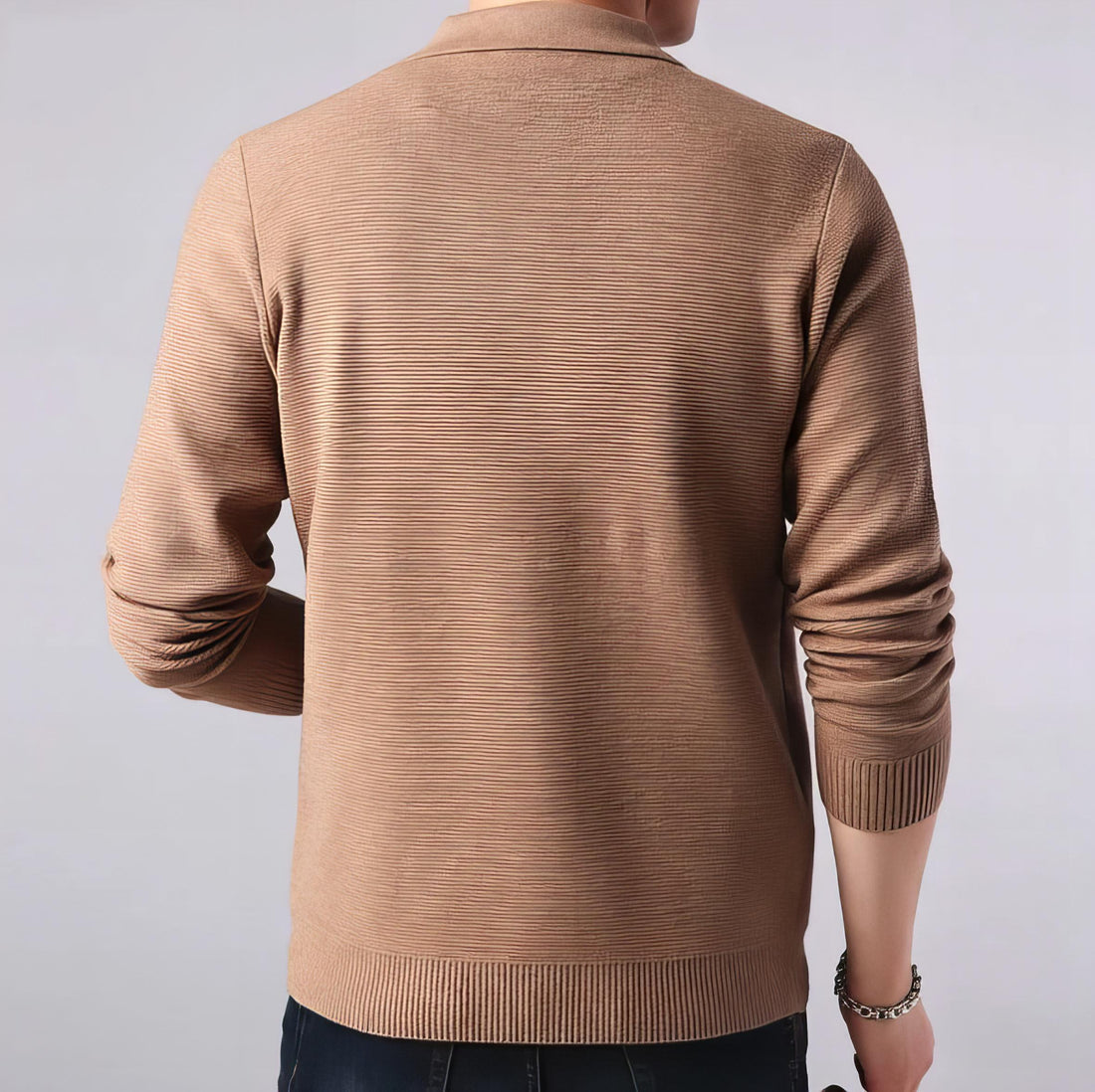 Genser cardigan for menn