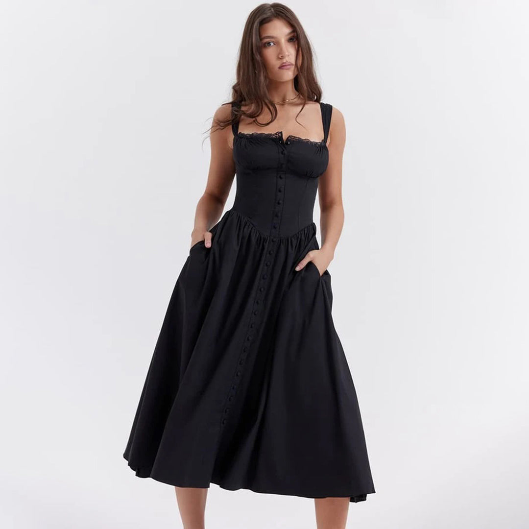 Elegant midikjole