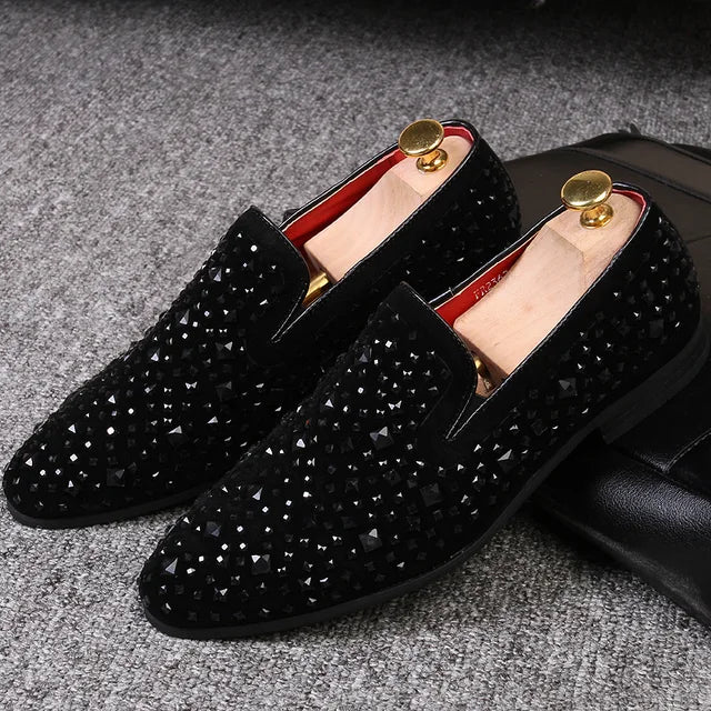 Elegante loafers med detaljer