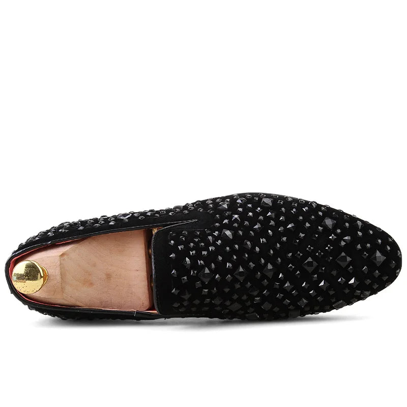 Elegant slip-on-sko med utskjæringsdetaljer